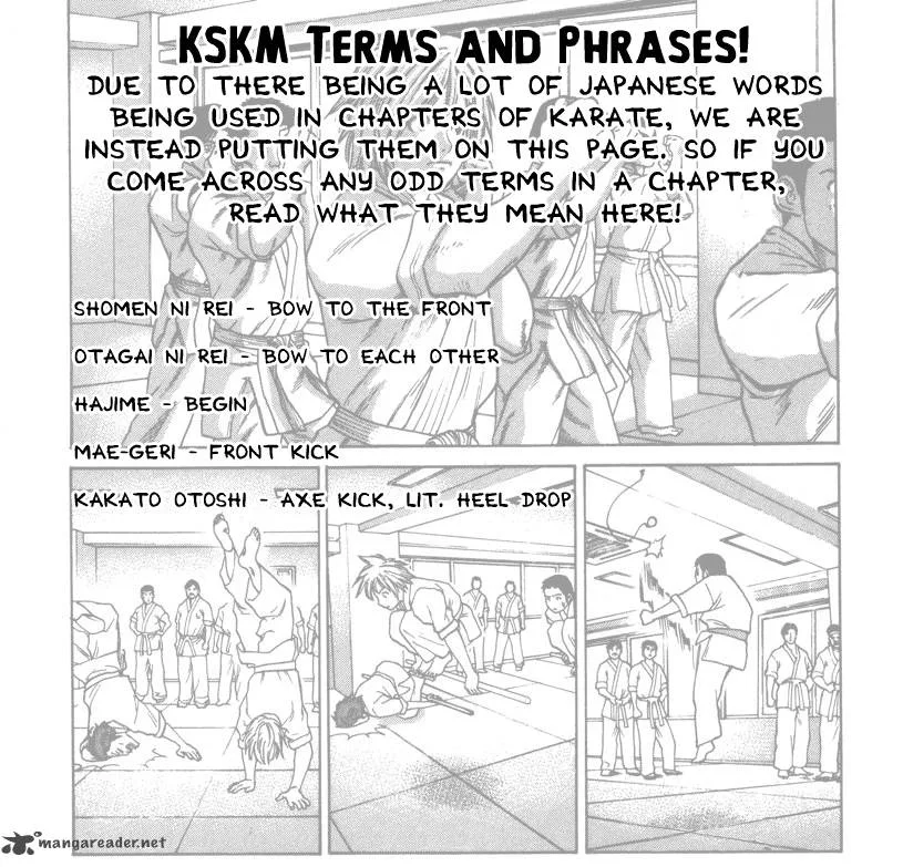 Karate Shoukoushi Kohinata Minoru Chapter 121 page 1