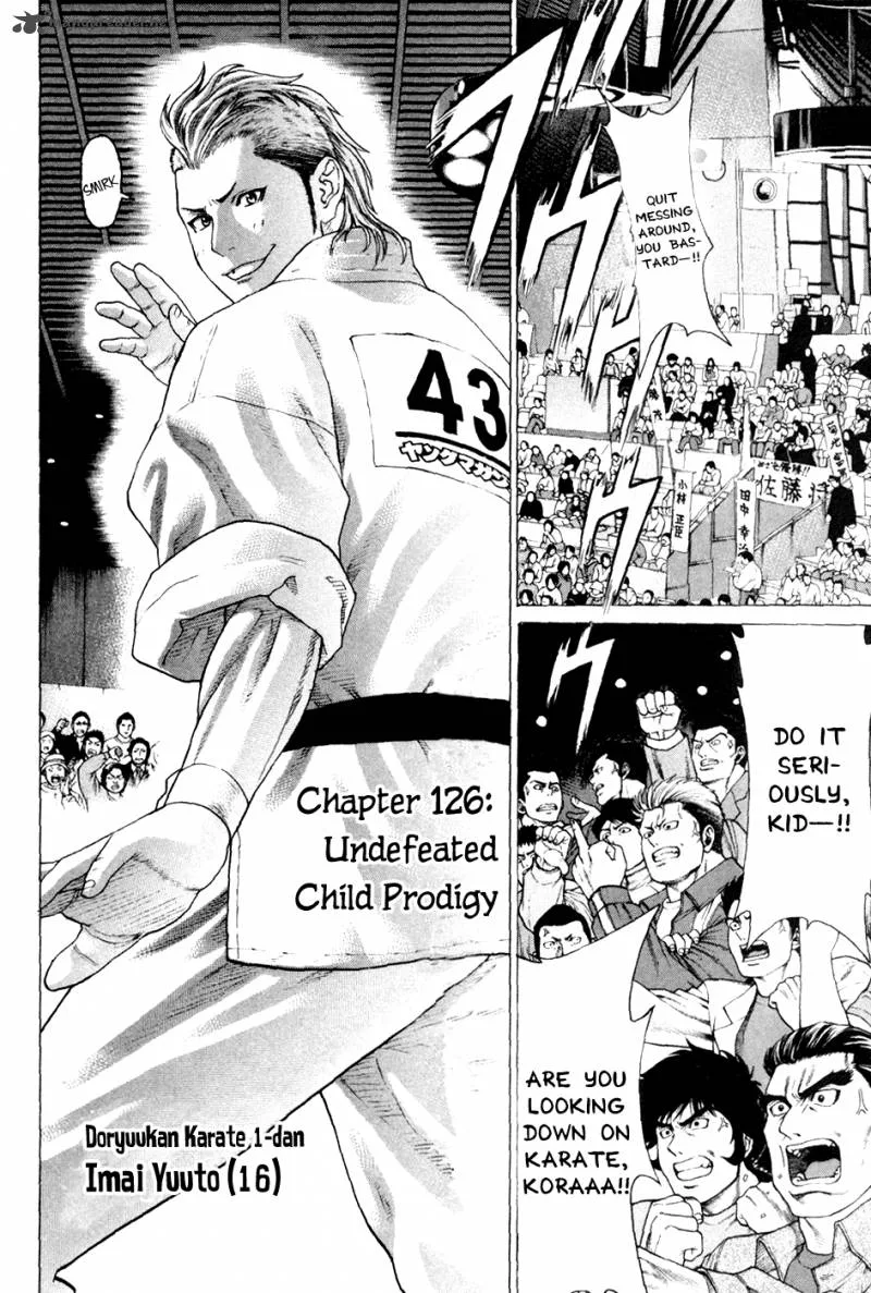 Karate Shoukoushi Kohinata Minoru Chapter 126 page 2
