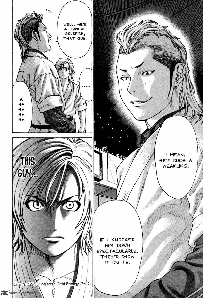 Karate Shoukoushi Kohinata Minoru Chapter 126 page 16