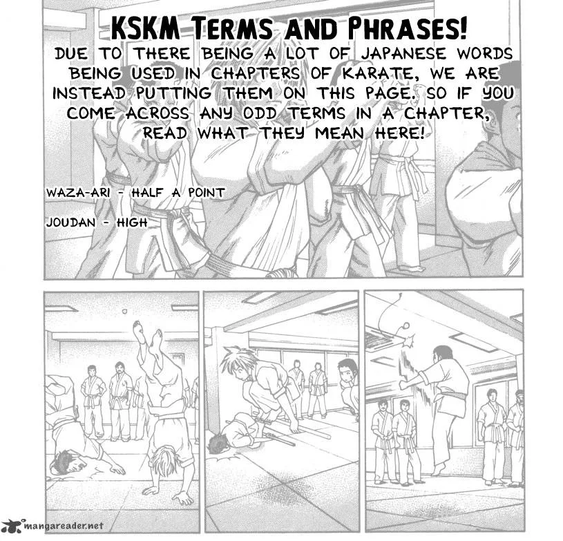 Karate Shoukoushi Kohinata Minoru Chapter 128 page 1
