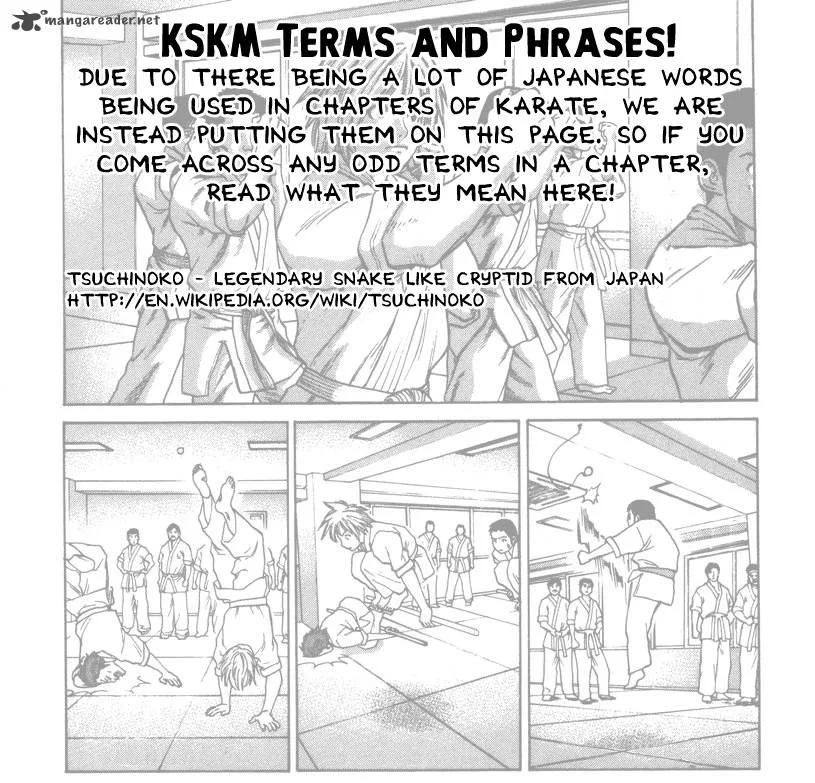 Karate Shoukoushi Kohinata Minoru Chapter 134 page 1