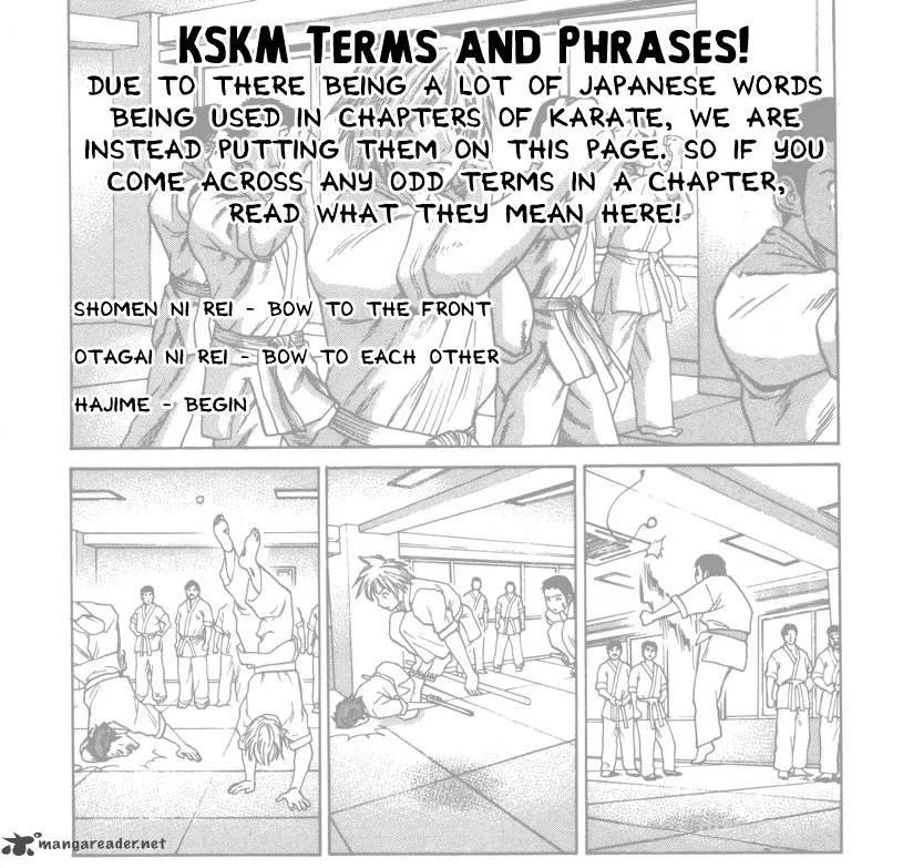 Karate Shoukoushi Kohinata Minoru Chapter 136 page 1