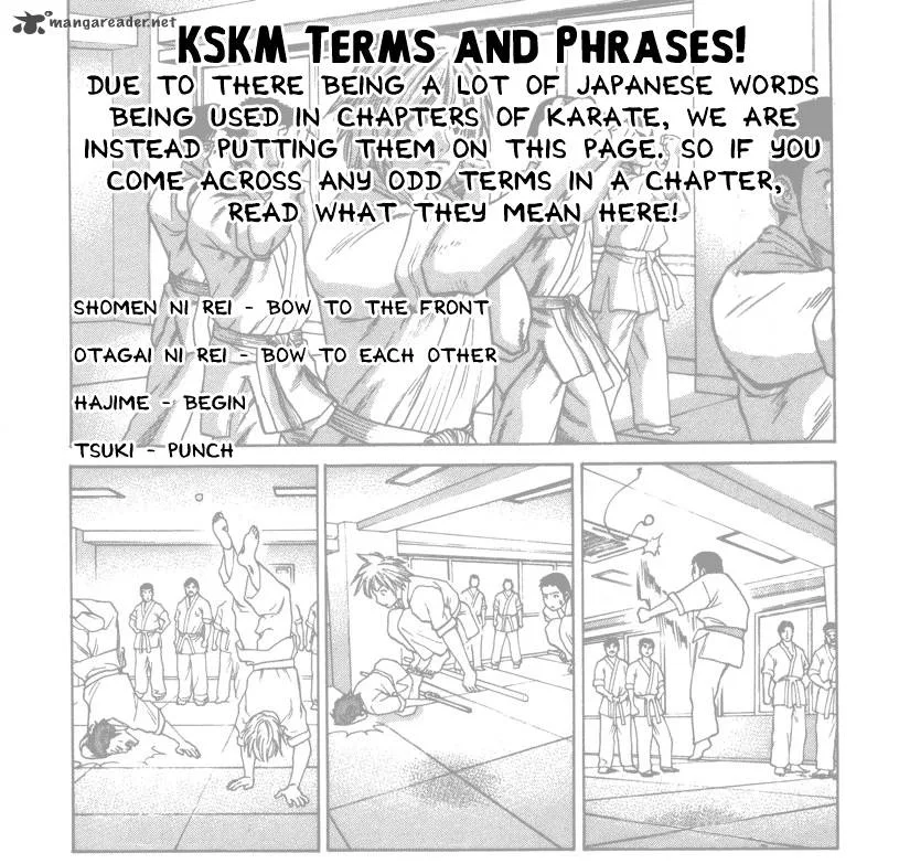 Karate Shoukoushi Kohinata Minoru Chapter 143 page 1