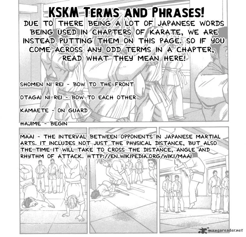 Karate Shoukoushi Kohinata Minoru Chapter 155 page 1
