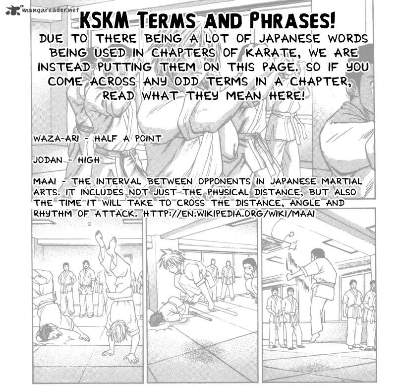 Karate Shoukoushi Kohinata Minoru Chapter 157 page 1