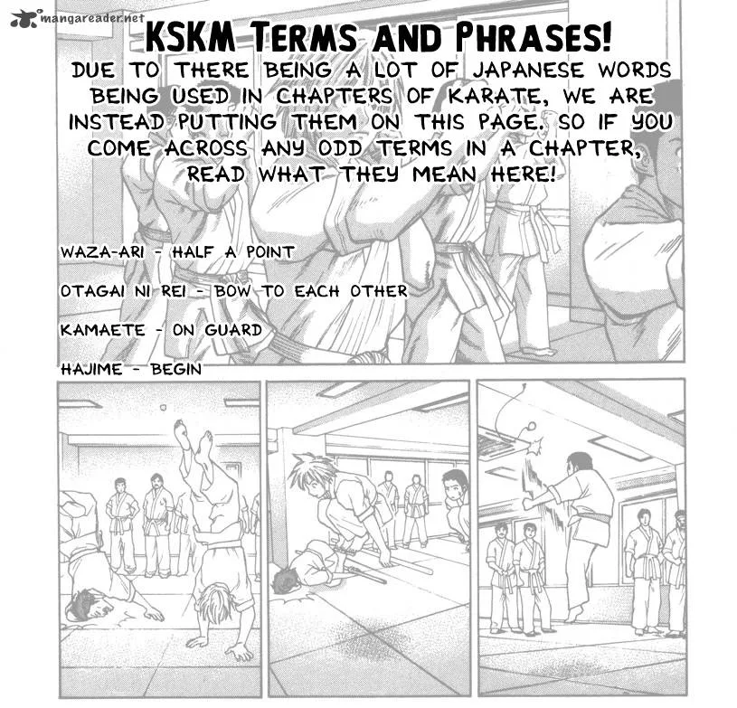 Karate Shoukoushi Kohinata Minoru Chapter 163 page 1