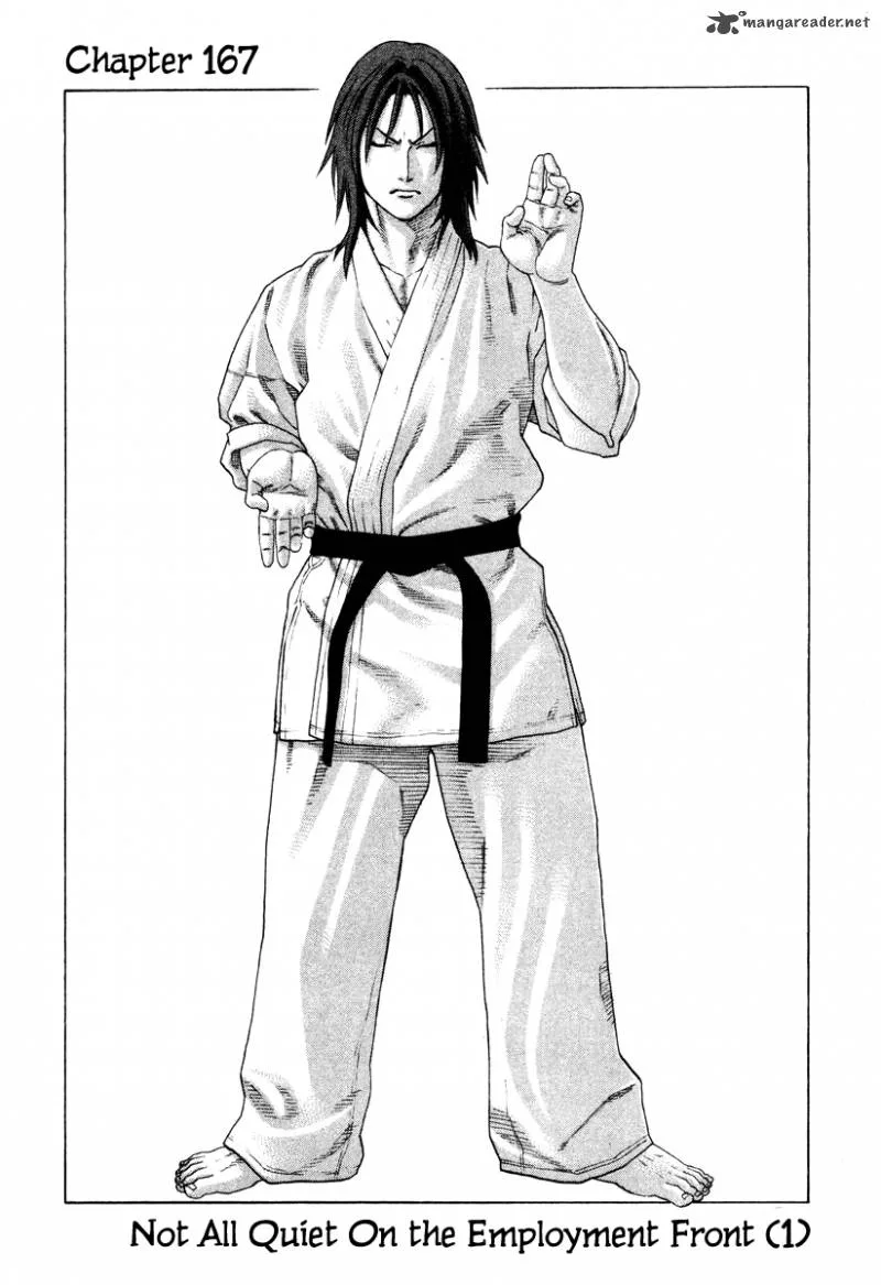 Karate Shoukoushi Kohinata Minoru Chapter 167 page 1