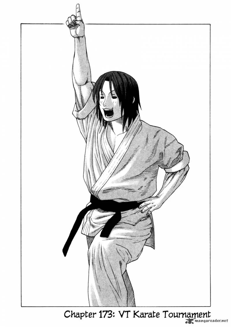 Karate Shoukoushi Kohinata Minoru Chapter 173 page 1