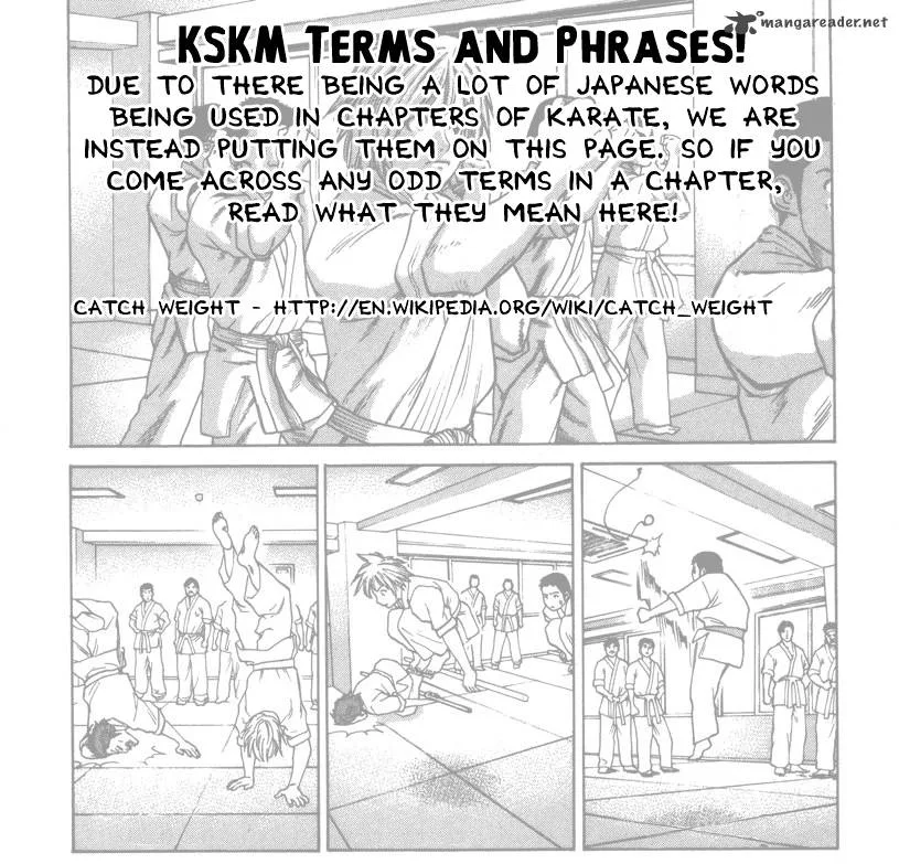 Karate Shoukoushi Kohinata Minoru Chapter 177 page 1