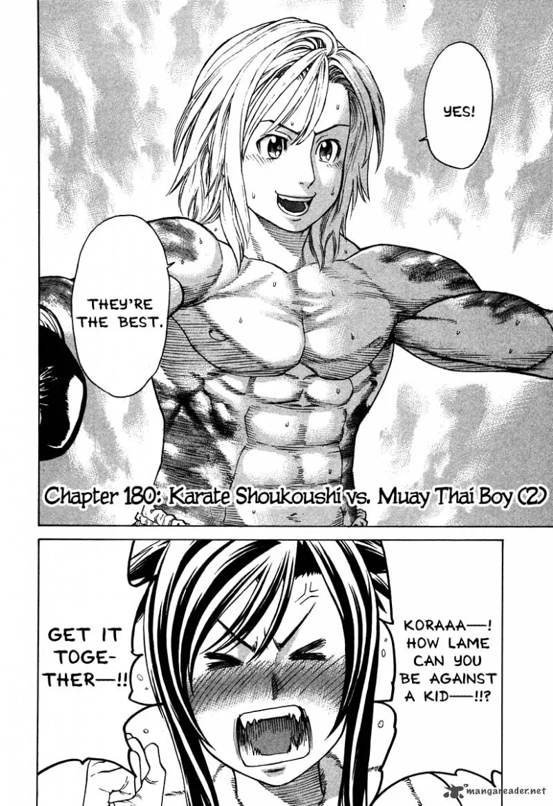 Karate Shoukoushi Kohinata Minoru Chapter 180 page 2