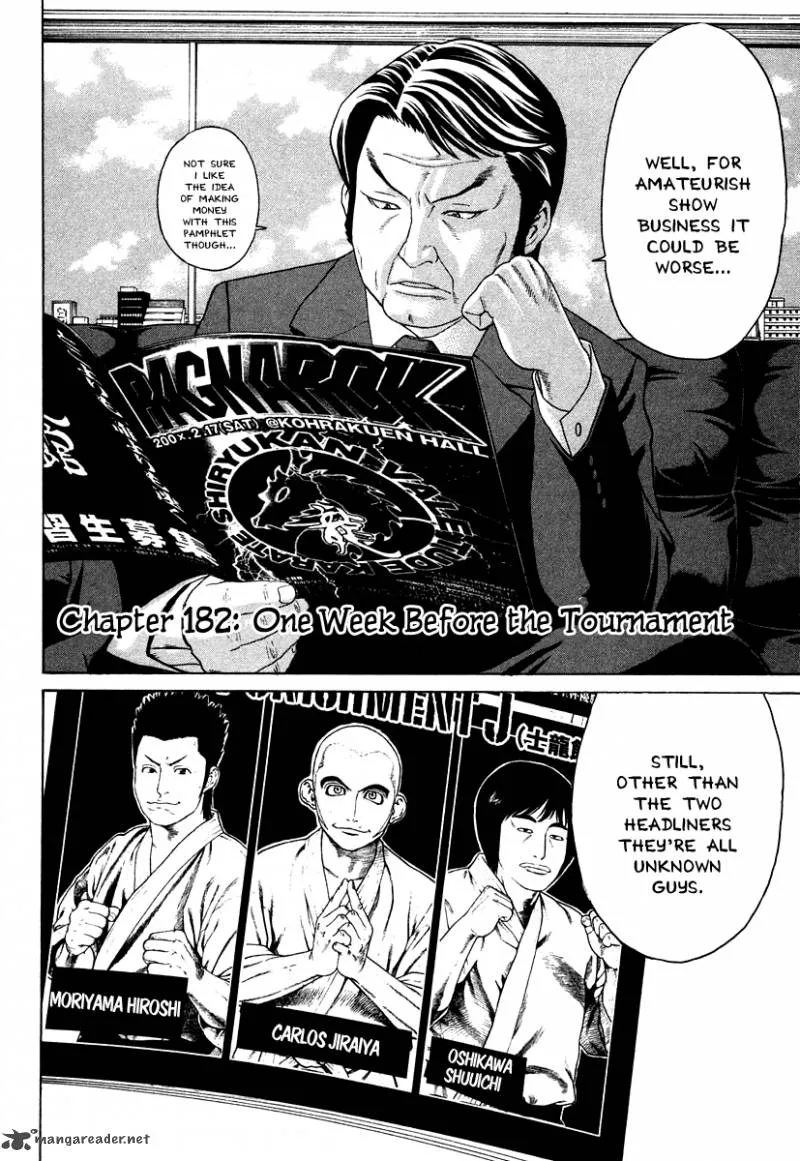 Karate Shoukoushi Kohinata Minoru Chapter 182 page 2
