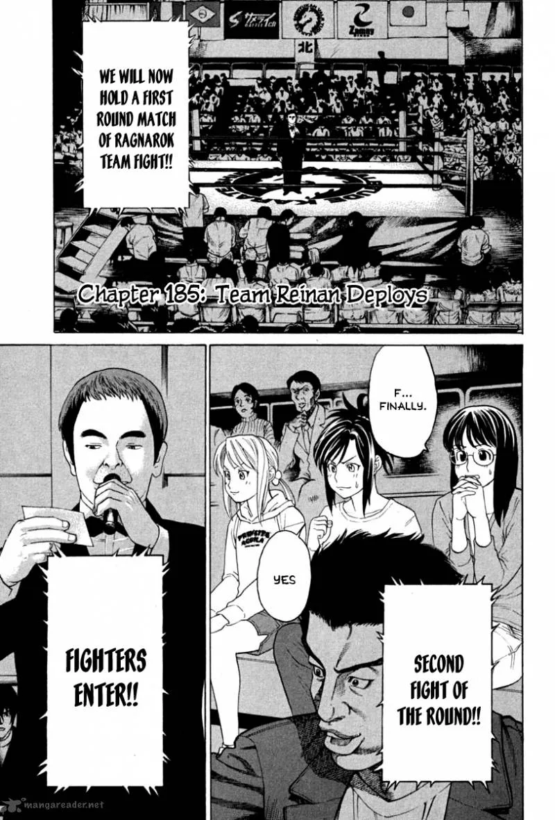 Karate Shoukoushi Kohinata Minoru Chapter 185 page 1