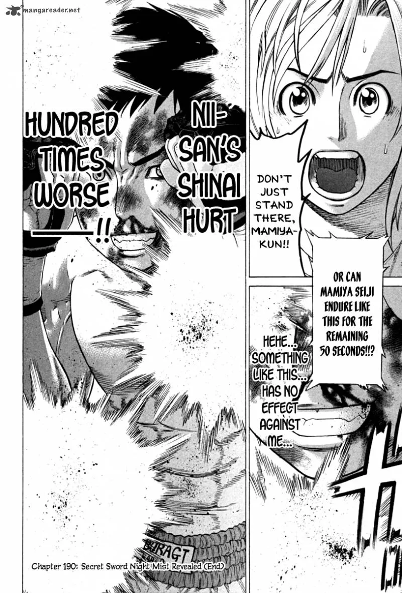 Karate Shoukoushi Kohinata Minoru Chapter 190 page 18