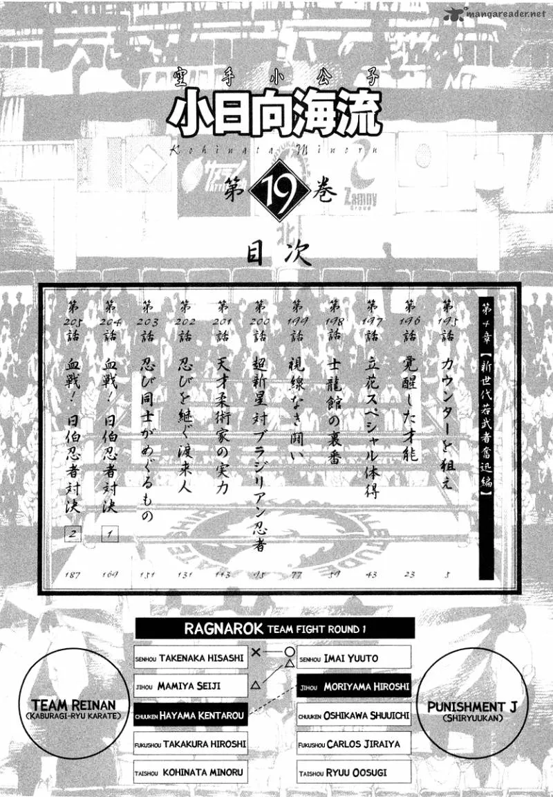 Karate Shoukoushi Kohinata Minoru Chapter 195 page 7