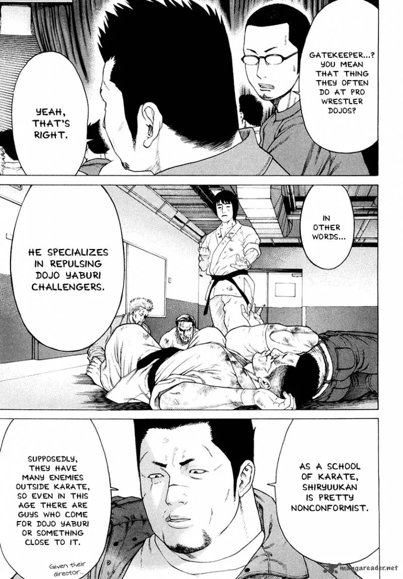 Karate Shoukoushi Kohinata Minoru Chapter 198 page 9