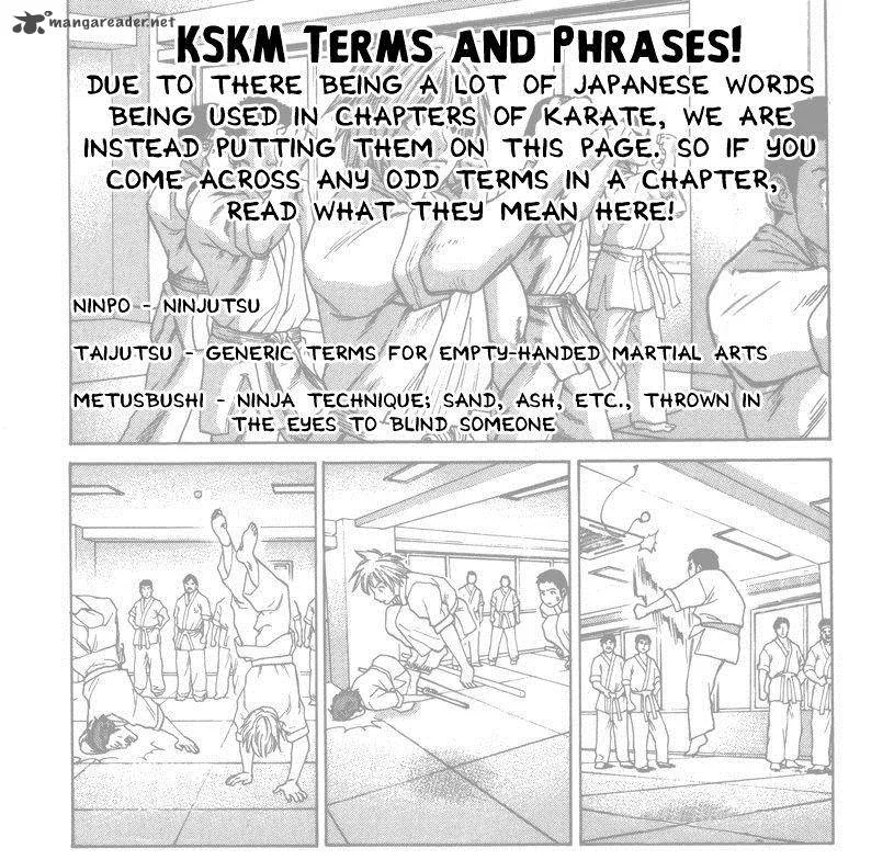 Karate Shoukoushi Kohinata Minoru Chapter 204 page 1