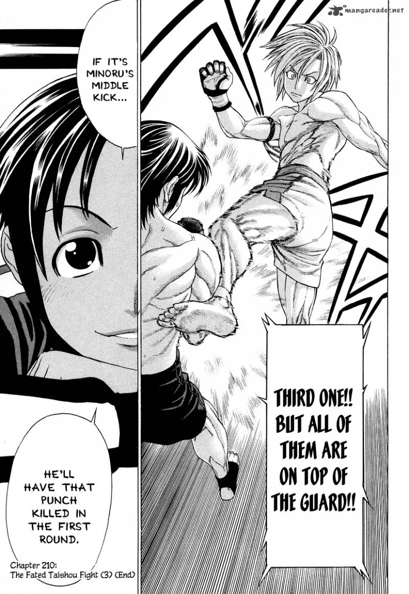 Karate Shoukoushi Kohinata Minoru Chapter 210 page 19