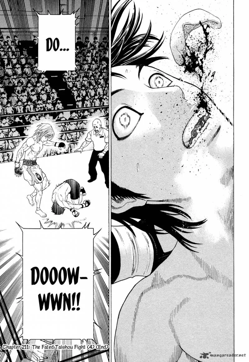 Karate Shoukoushi Kohinata Minoru Chapter 211 page 21