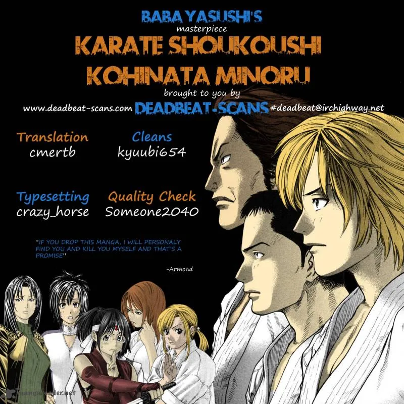 Karate Shoukoushi Kohinata Minoru Chapter 225 page 20