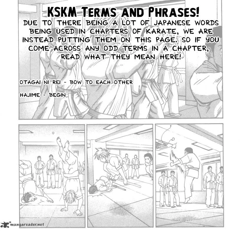 Karate Shoukoushi Kohinata Minoru Chapter 229 page 1