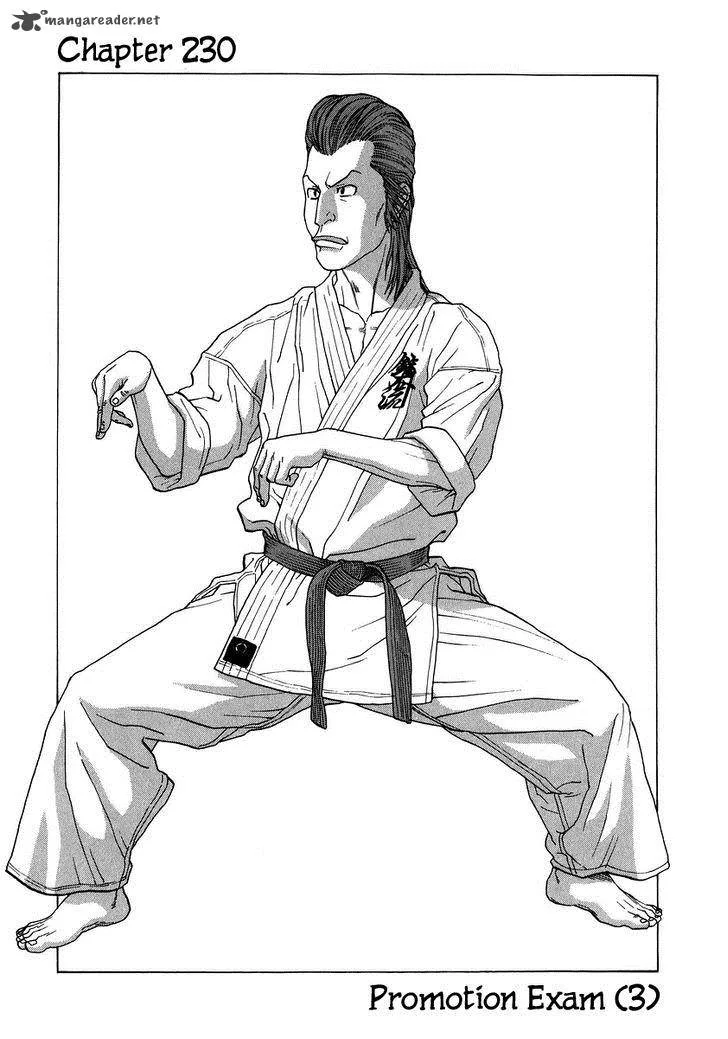 Karate Shoukoushi Kohinata Minoru Chapter 230 page 2