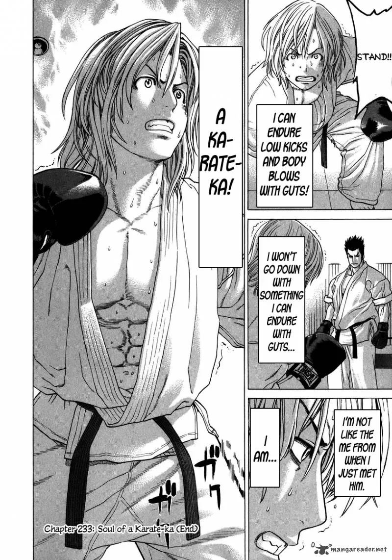 Karate Shoukoushi Kohinata Minoru Chapter 233 page 18