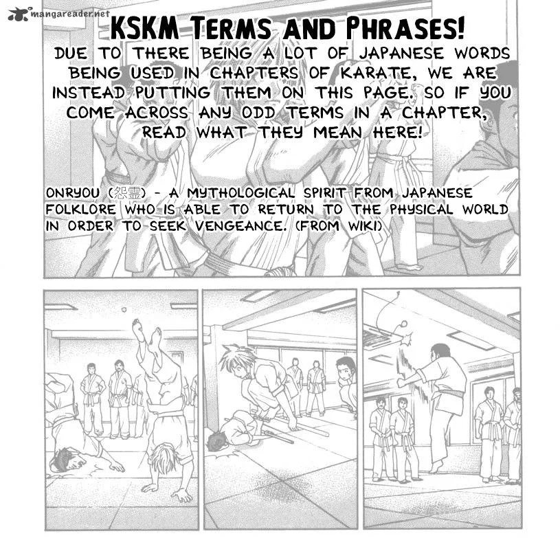 Karate Shoukoushi Kohinata Minoru Chapter 250 page 1