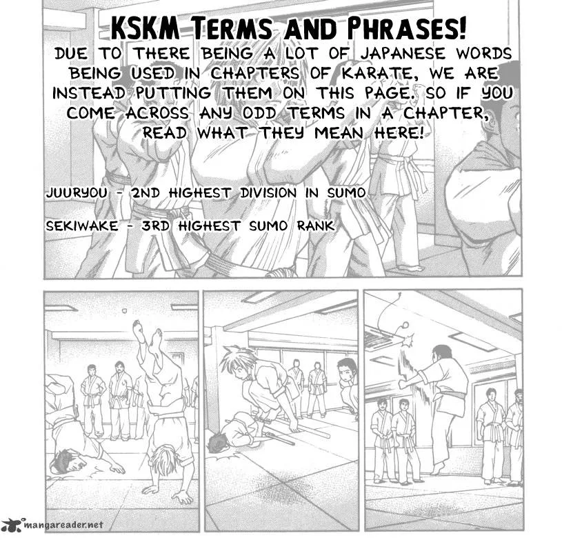 Karate Shoukoushi Kohinata Minoru Chapter 267 page 1