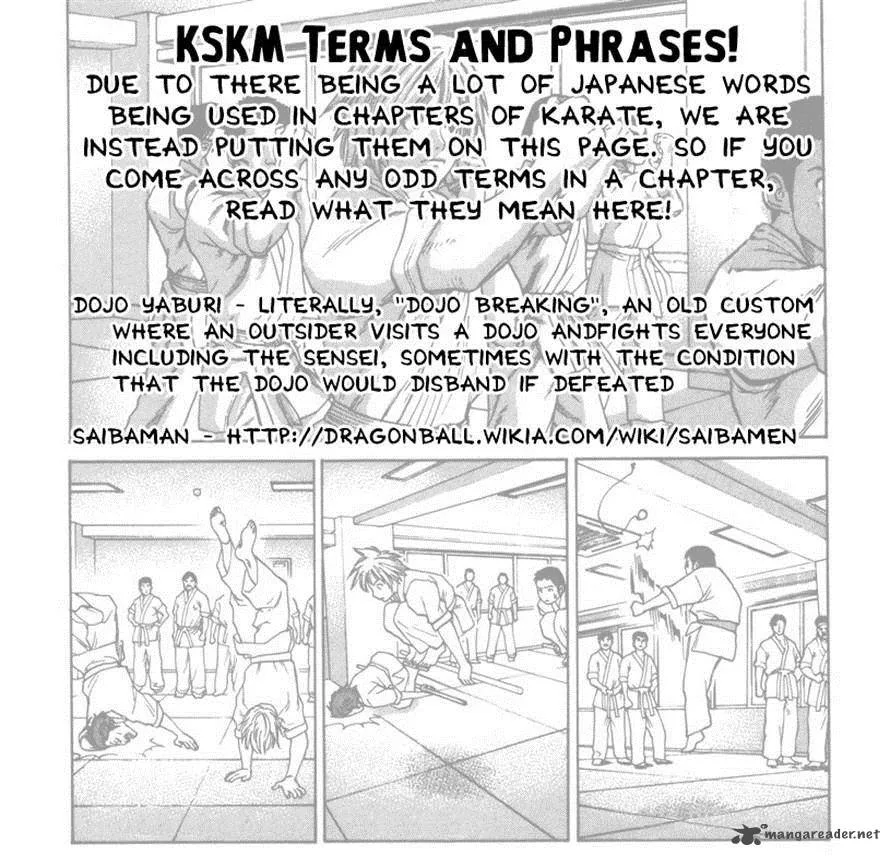 Karate Shoukoushi Kohinata Minoru Chapter 276 page 1