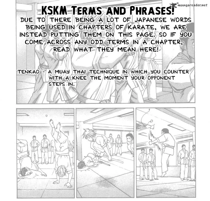 Karate Shoukoushi Kohinata Minoru Chapter 285 page 1