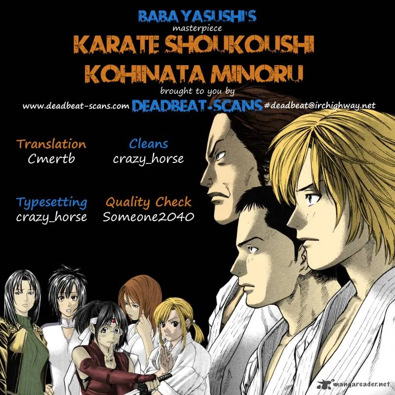 Karate Shoukoushi Kohinata Minoru Chapter 316 page 21