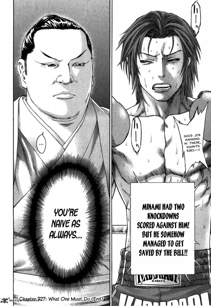Karate Shoukoushi Kohinata Minoru Chapter 327 page 25