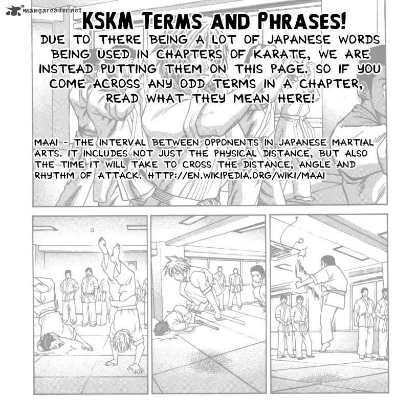 Karate Shoukoushi Kohinata Minoru Chapter 337 page 1