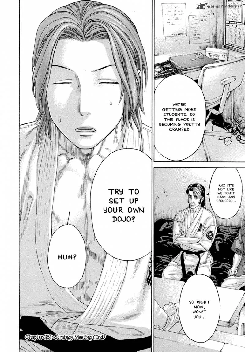 Karate Shoukoushi Kohinata Minoru Chapter 381 page 18