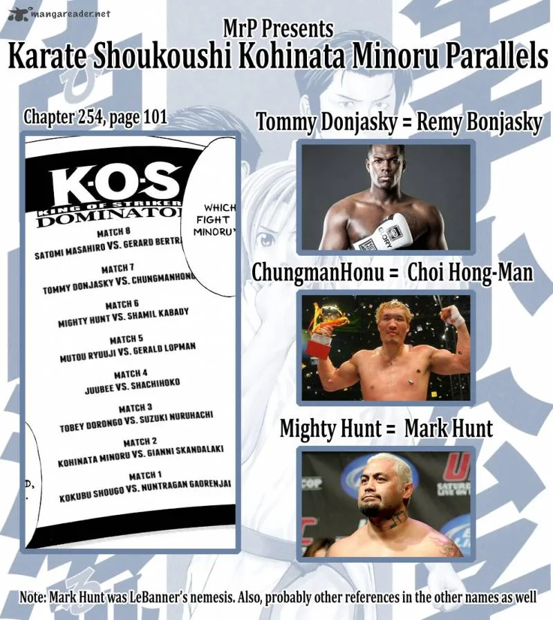 Karate Shoukoushi Kohinata Minoru Chapter 384 page 1