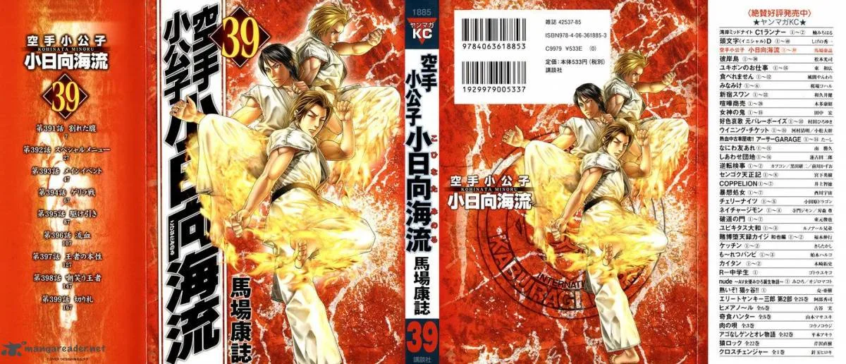 Karate Shoukoushi Kohinata Minoru Chapter 391 page 1
