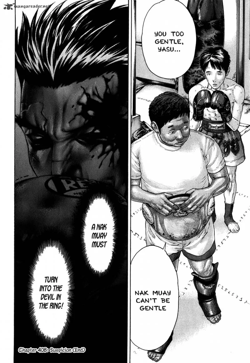 Karate Shoukoushi Kohinata Minoru Chapter 408 page 18