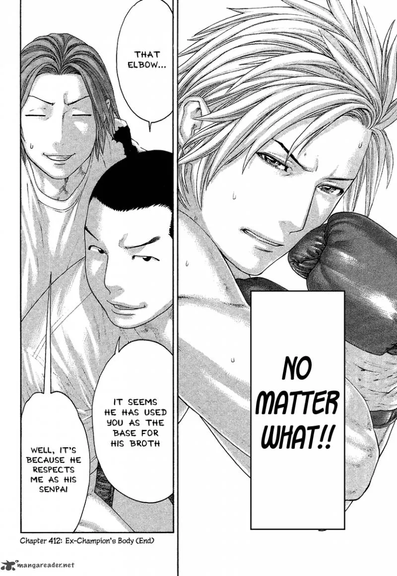 Karate Shoukoushi Kohinata Minoru Chapter 412 page 19