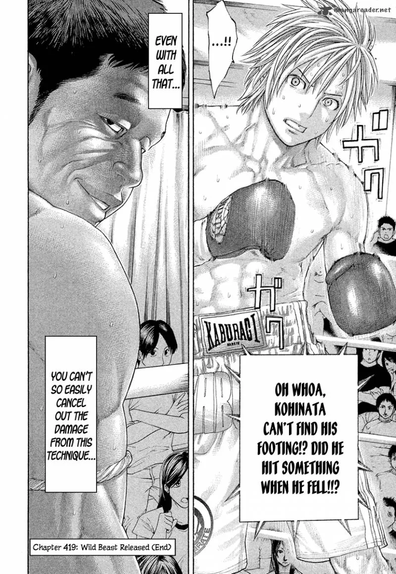 Karate Shoukoushi Kohinata Minoru Chapter 419 page 26