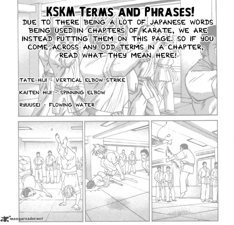 Karate Shoukoushi Kohinata Minoru Chapter 425 page 1