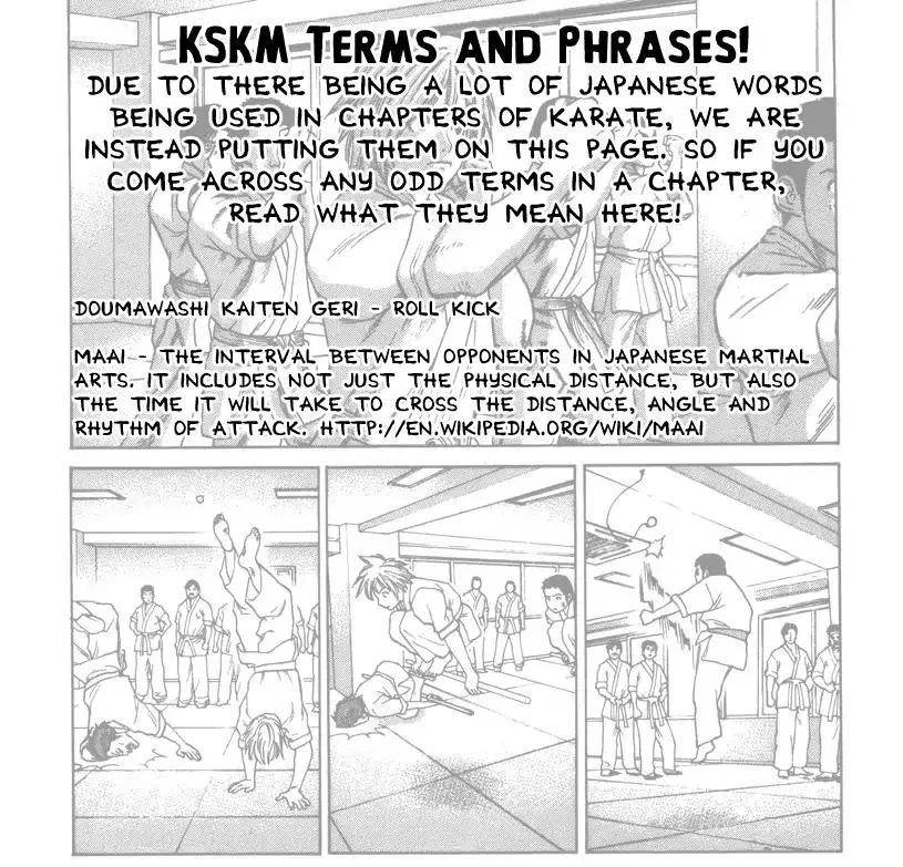 Karate Shoukoushi Kohinata Minoru Chapter 471 page 1