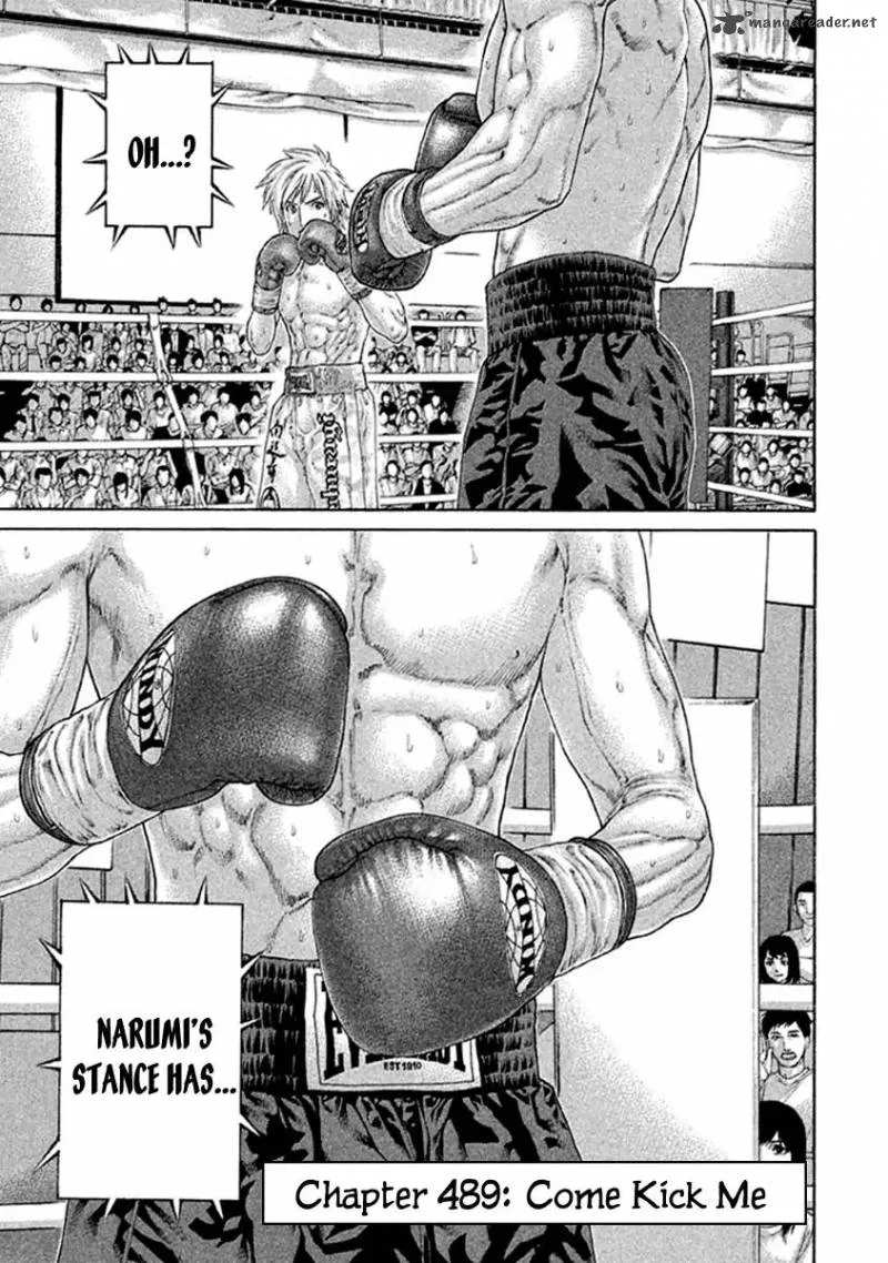 Karate Shoukoushi Kohinata Minoru Chapter 489 page 1