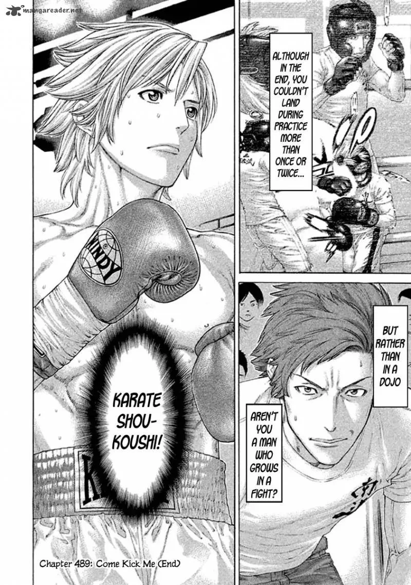 Karate Shoukoushi Kohinata Minoru Chapter 489 page 18