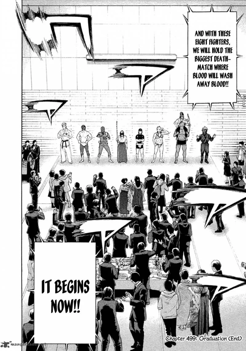 Karate Shoukoushi Kohinata Minoru Chapter 499 page 18