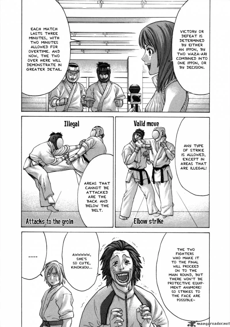 Karate Shoukoushi Kohinata Minoru Chapter 76 page 16