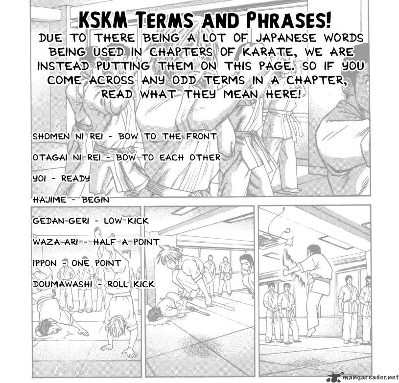 Karate Shoukoushi Kohinata Minoru Chapter 77 page 1