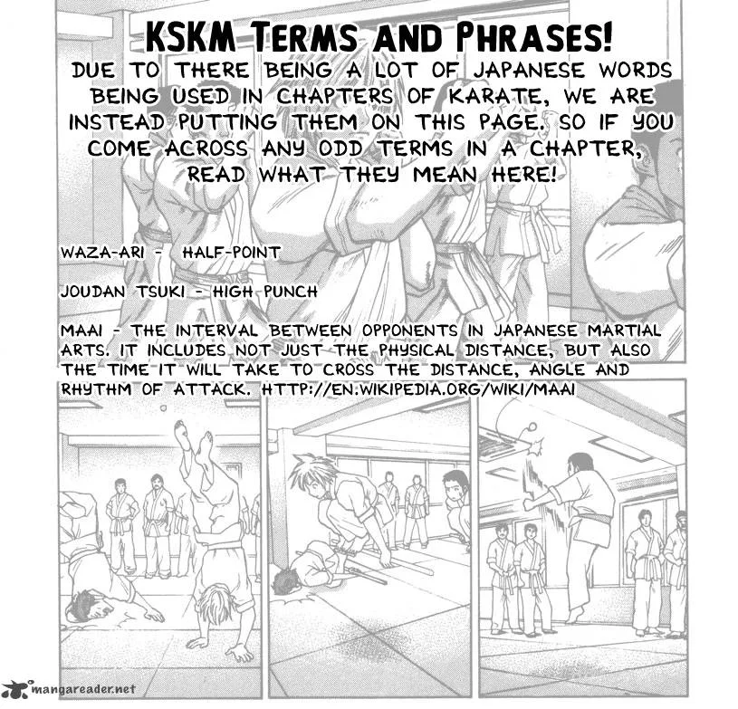 Karate Shoukoushi Kohinata Minoru Chapter 83 page 1