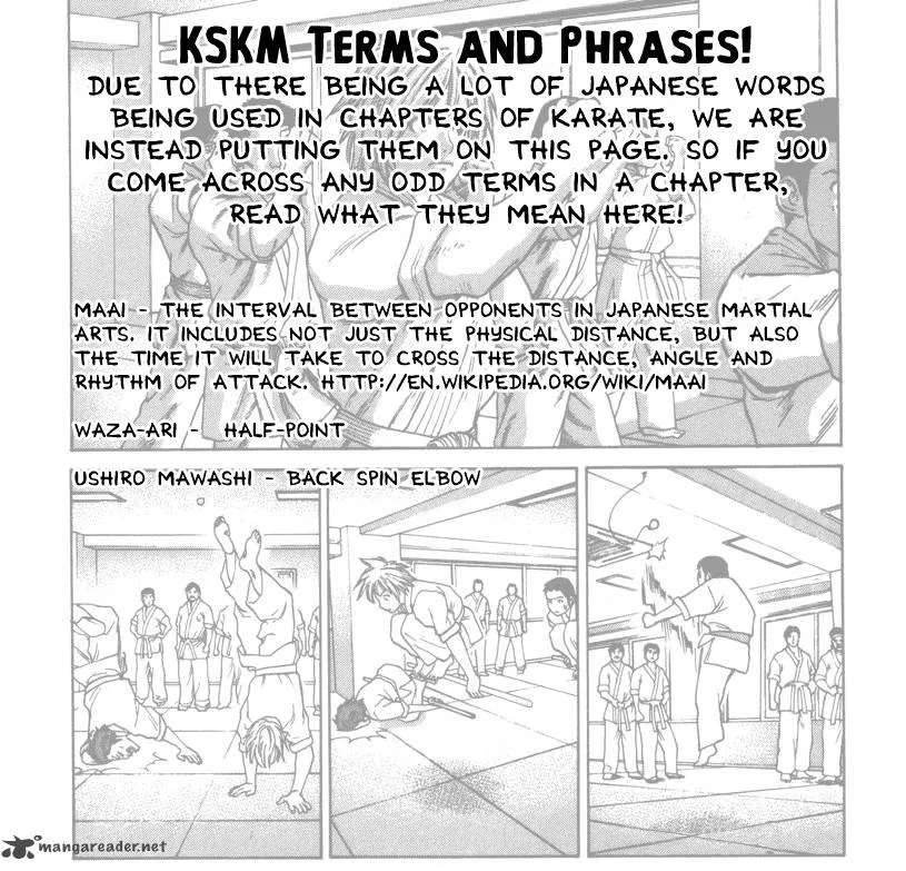 Karate Shoukoushi Kohinata Minoru Chapter 84 page 1