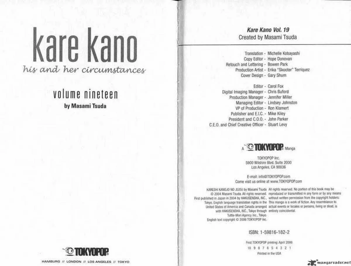 Kare Kano Chapter 89 page 3