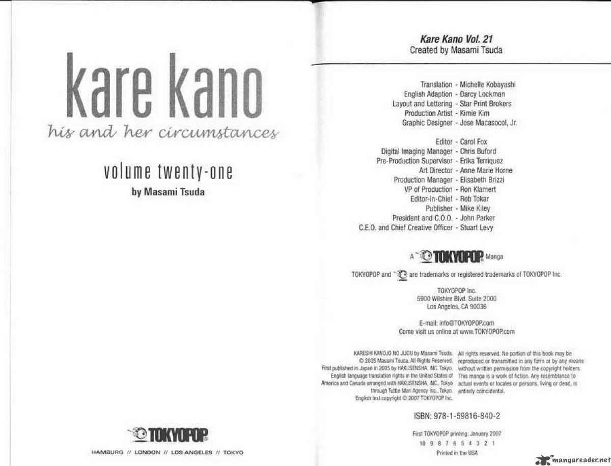 Kare Kano Chapter 99 page 3